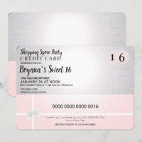 Fête Douce 16 Crédit Shopping Frénésie Rose Blush