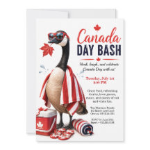 Fête drôle de la Fête du Canada Fête du Canada BBQ