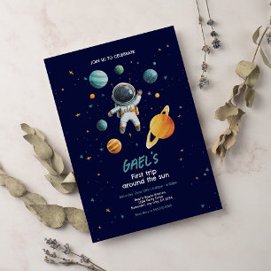 Invitation Fête du 1er anniversaire de Space Premier tour aut