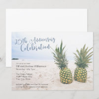 Fête du 25e anniversaire de la plage tropicale