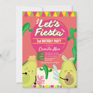 Invitation Fête du 2e anniversaire