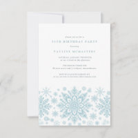 Fête du 30e anniversaire Blue White Snowflake hive