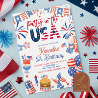 Fête du 4 juillet aux États-Unis anniversaire patr
