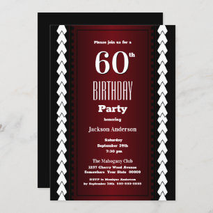 Invitation Fête du 60e anniversaire de la Bourgogne moderne
