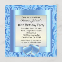 Fête du 80e anniversaire |do-it-yourself Texte