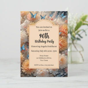 Invitation Fête du 90e anniversaire