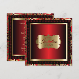 Invitation Fête du 90e anniversaire   Texte do-it-yourself