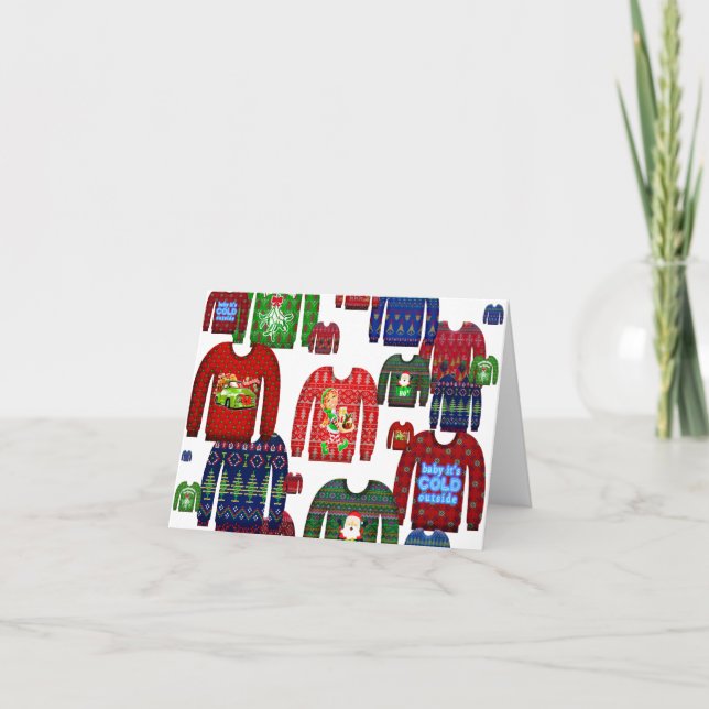 Invitation fête du chandail de noël (Devant)