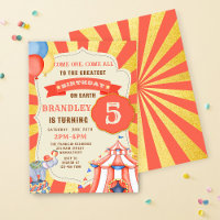 Fête du cirque Animaux Fête du Carnaval Anniversai