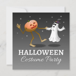 Invitation Fête du costume d'Halloween