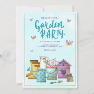 Invitation Fête du jardin