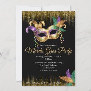 Invitation Fête du Mardi Gras