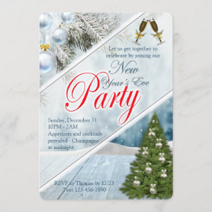 Invitation Fête du Nouvel An
