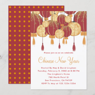 Invitation Fête du Nouvel An chinois