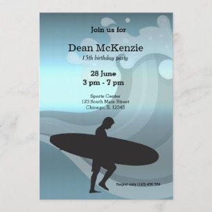 Invitation Fête du surf