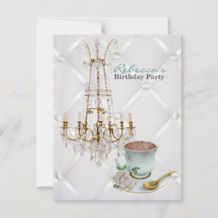 Invitation fête du thé
