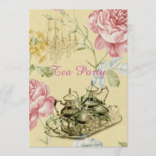 Invitation fête du thé de la nage printanière de paris
