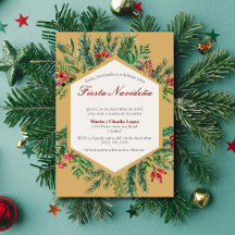 Fête espagnole de Noël Classe Chic Mignon Noël