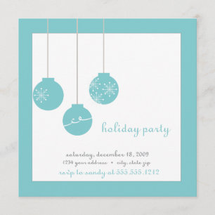 Invitation fête fériée