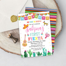 Fête Fête Fille d'invitation d'anniversaire