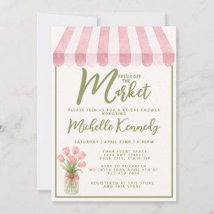 Invitation Fête Florale Verte Mariage Offert Cadeau de Fiança
