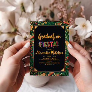 Invitation Fête mexicaine moderne