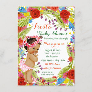 Invitation Fête mexicaine pour bébé