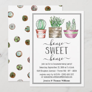 Invitation Fête Plante du réchauffement climatique