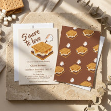 Fête Prénatale Bébé sous la neige S'more To Love