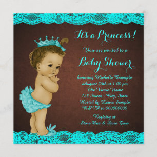 Invitation Fête prénatale ethnique