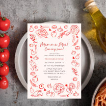 Fête Prénatale Mamma Mia pour Bébé Italien