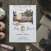 Fête prénatale pour bébé fille thème gothique chic