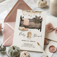 Fête prénatale pour bébé fille thème gothique chic