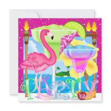 Fête sur la plage paradisiaque / Luau