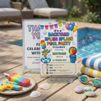 Fête Vibrante de Piscine de Jardin Arc-en-Ciel Plo