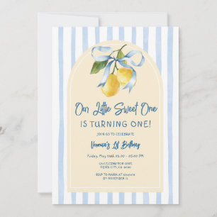 Invitation Fêter notre petite douce pour son anniversaire Cit