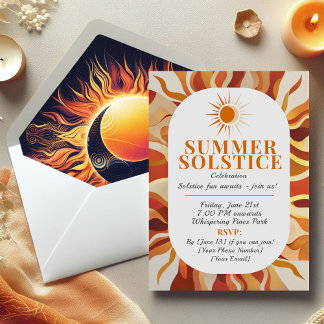 Invitation Fêtez la Lumière ! Collecte de solstices d'été