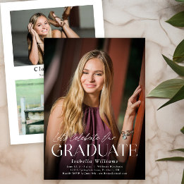 Invitation Fêtez le Graduate Photo Graduation Party