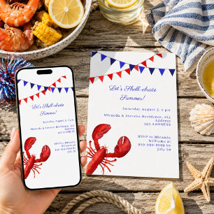 Invitation Fêtons l'été avec une fête côtière