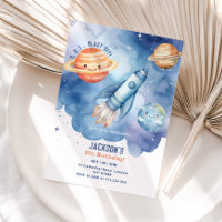 Feu au large des planètes spatiales Anniversaire