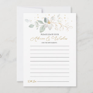 Invitation Feuillage Vert Or Conseils & Vœux pour les Nouveau