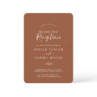 Feuille minimale | Réception de mariage en terre c