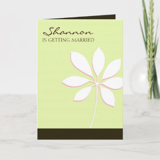 Invitation Feuilles chic