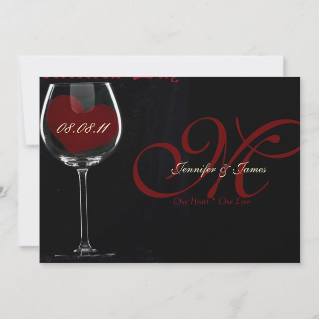 Invitation fiançailles/faire-part de mariage (Devant)