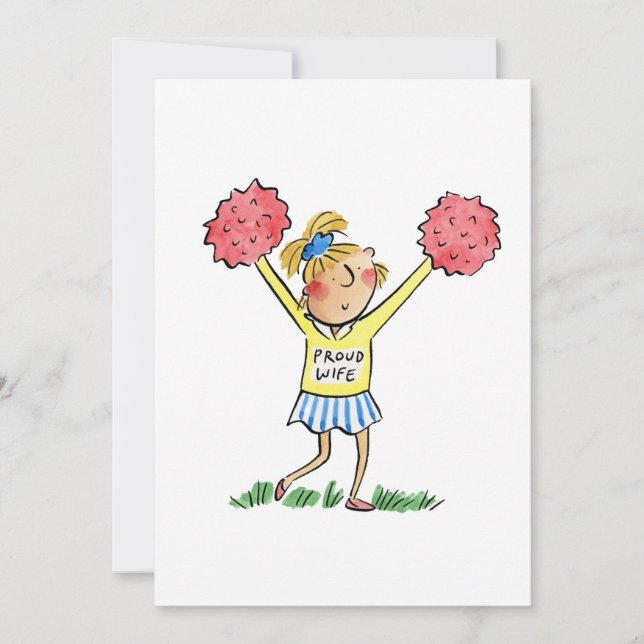 Invitation Fier épouse (Devant)