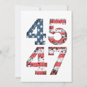 Invitation Fière Maga 47e inauguration gagnée par Trump le jo