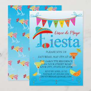 Invitation Fiesta Cinco De Mayo