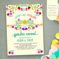 Fiesta Floral Lemon mexicain Révélation de genre c