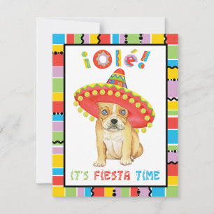 Invitation Fiesta Frenchie