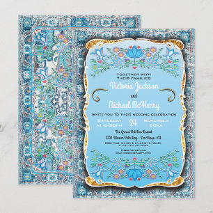 Invitation Fiesta mexicaine épousant les parties